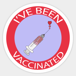 I'v Been Vaccinated Sticker